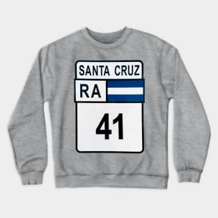 The road to El Chalten Crewneck Sweatshirt